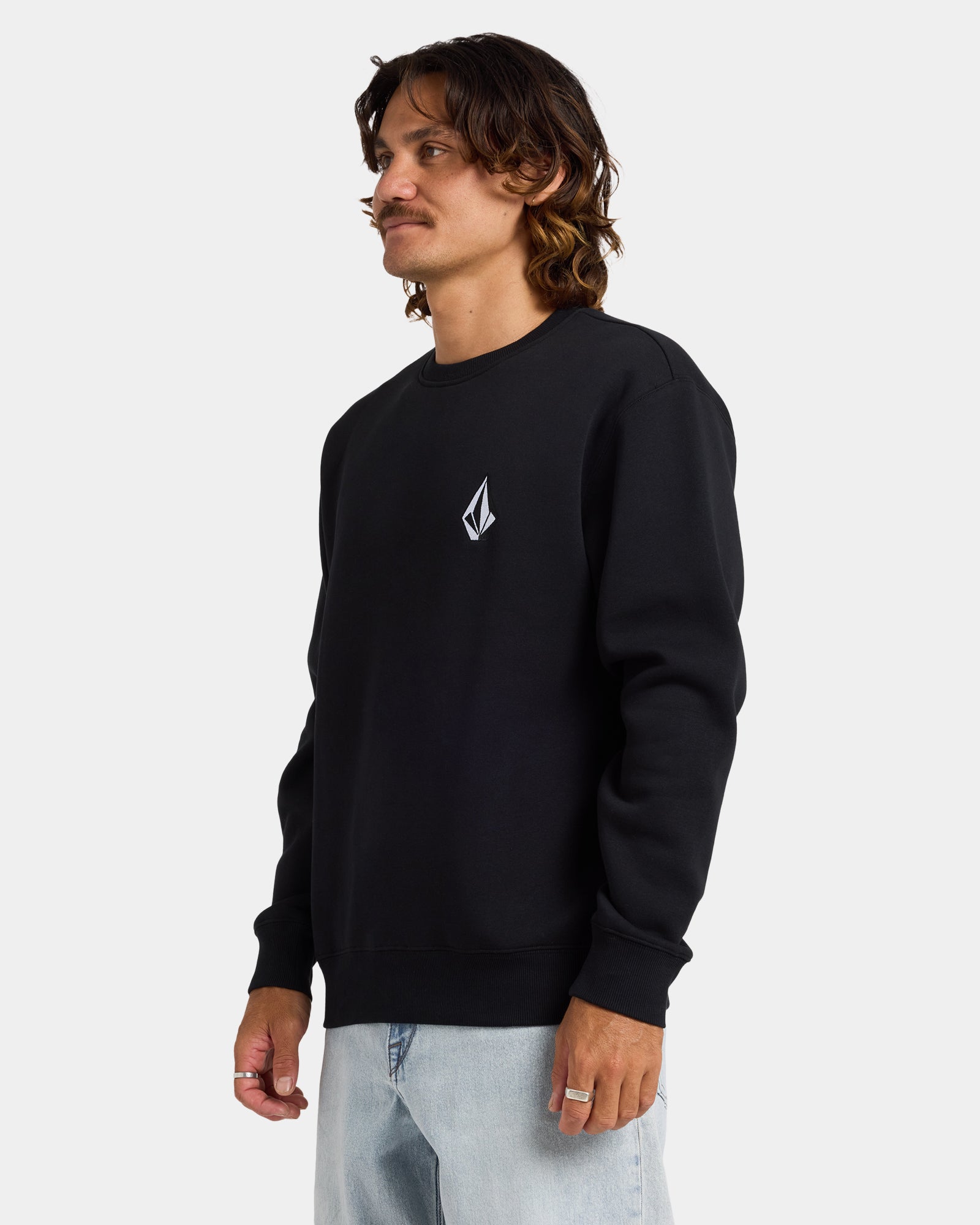 Mens Vologo Sweater Black - Image 3