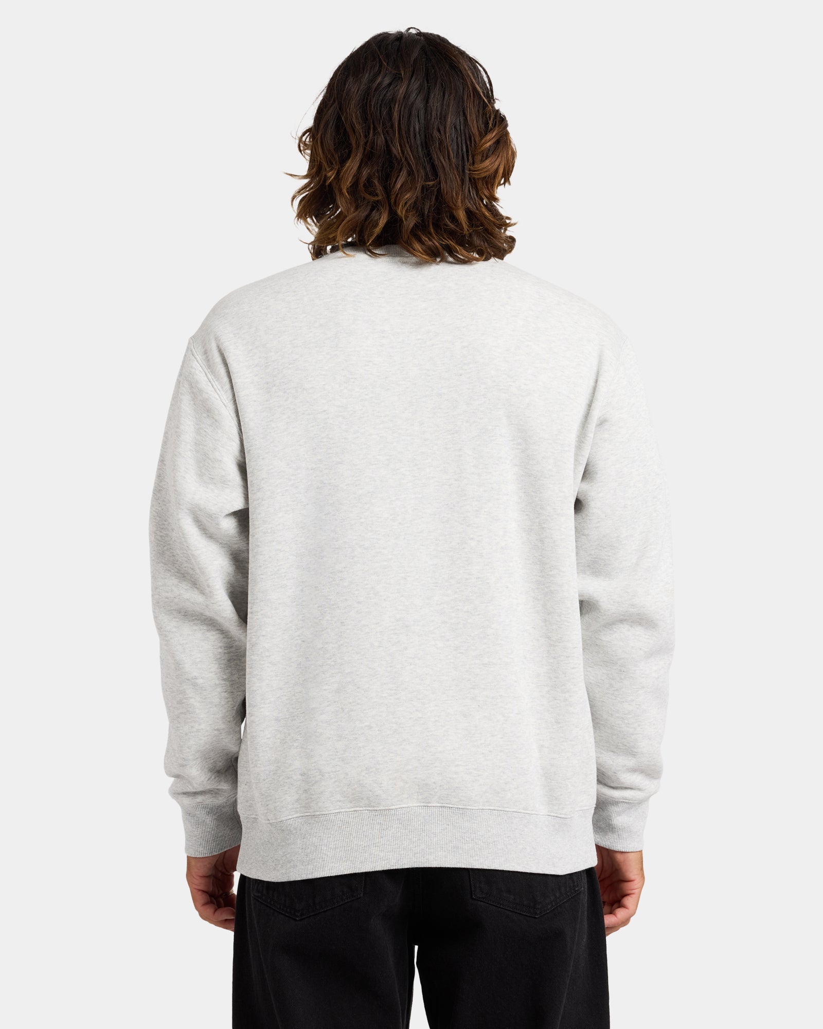 Mens Vologo Sweater Heather Grey - Image 7