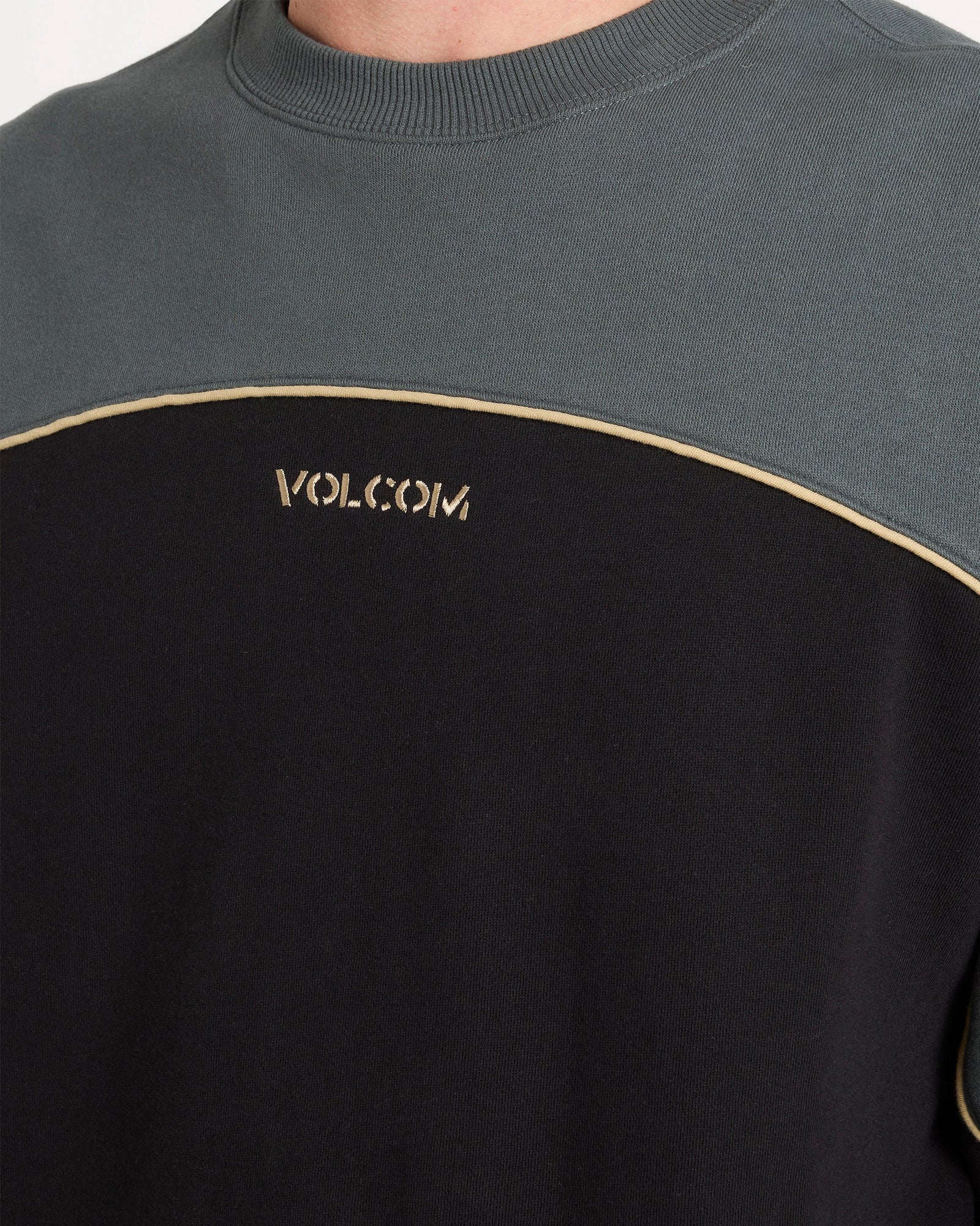 Mens 2K Stone Crew Sweater Castlerock - Image 6