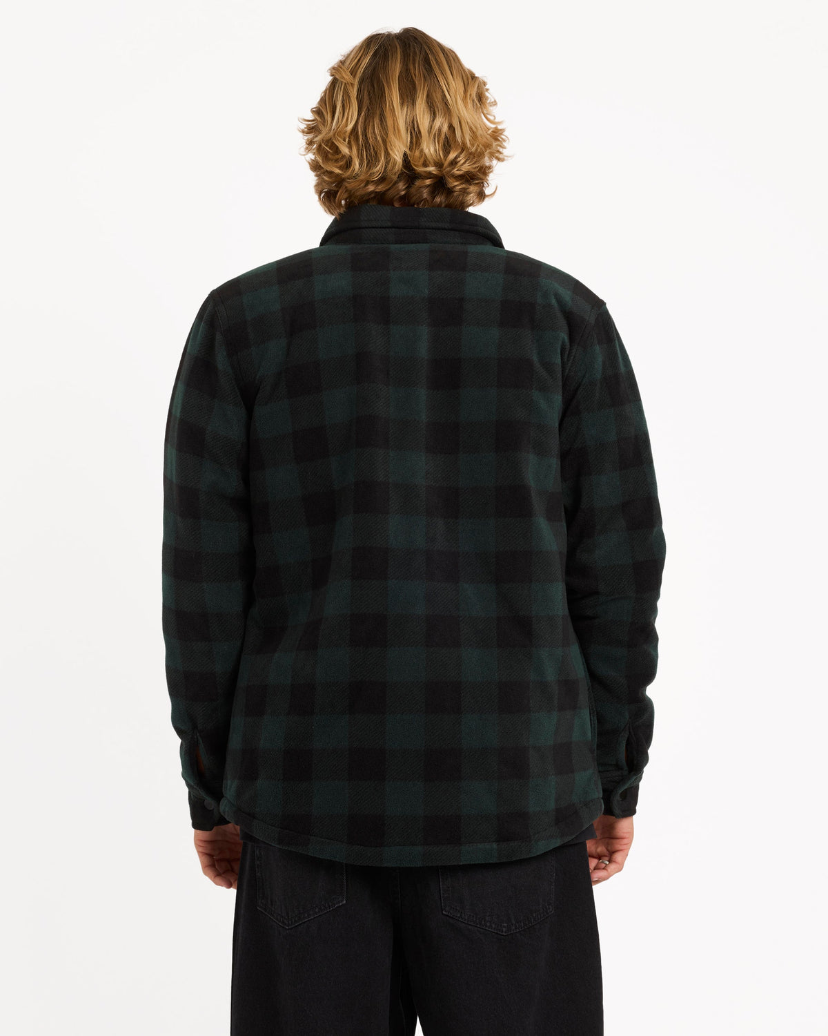 Mens Bowered Casual Jacket Scarab - Image 3
