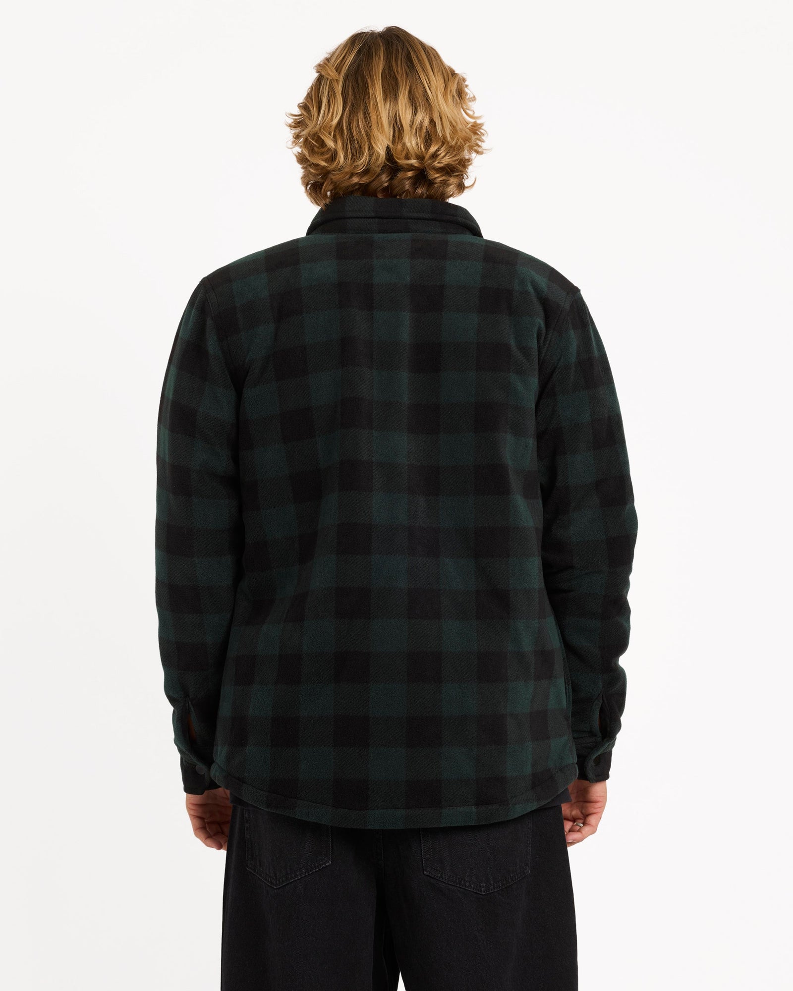 Mens Bowered Casual Jacket Scarab - Image 3