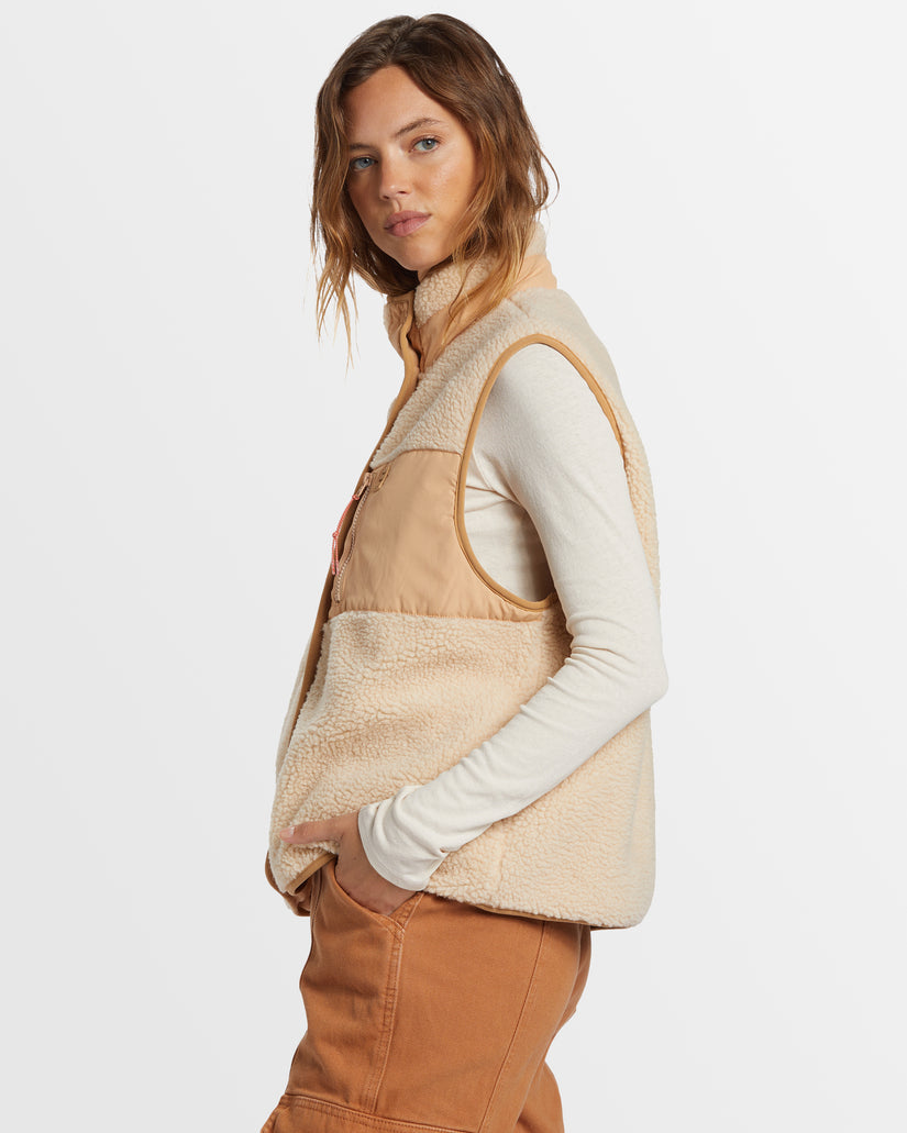 Womens Hike Up Fleece Vest