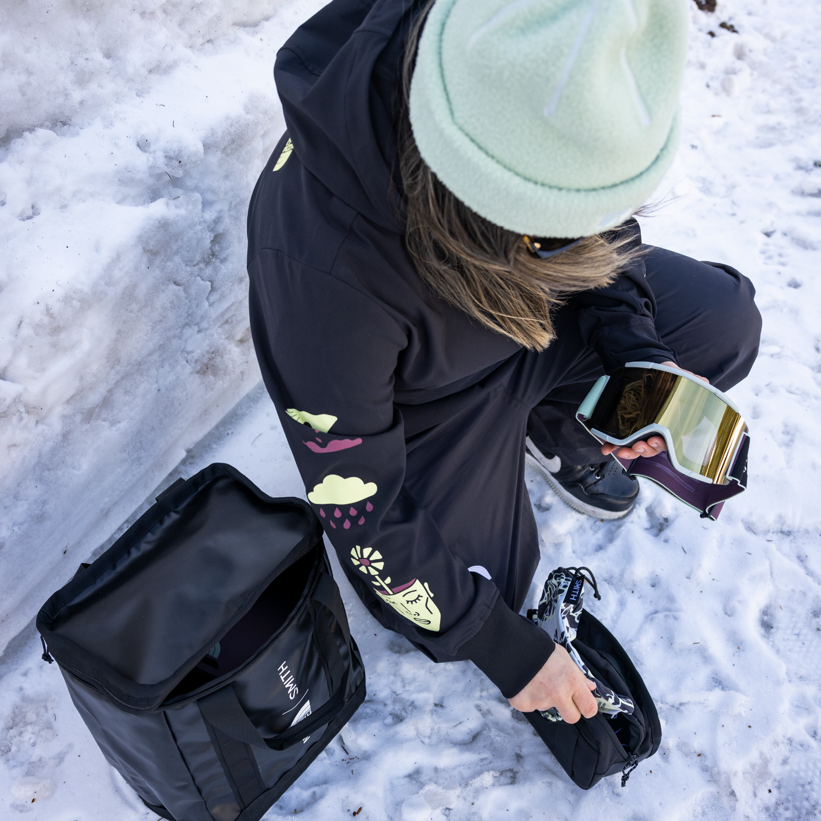 Squad XL Low Bridge Fit Snow Goggles