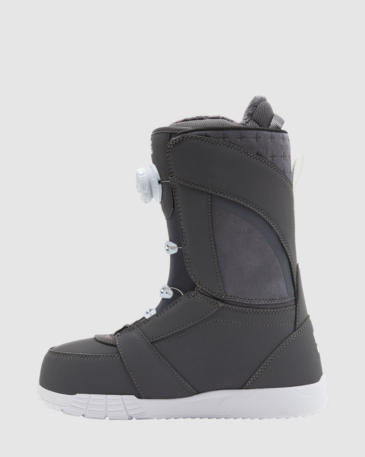 Womens Lotus Snowboard Boots Dark Grey / White - Image 11