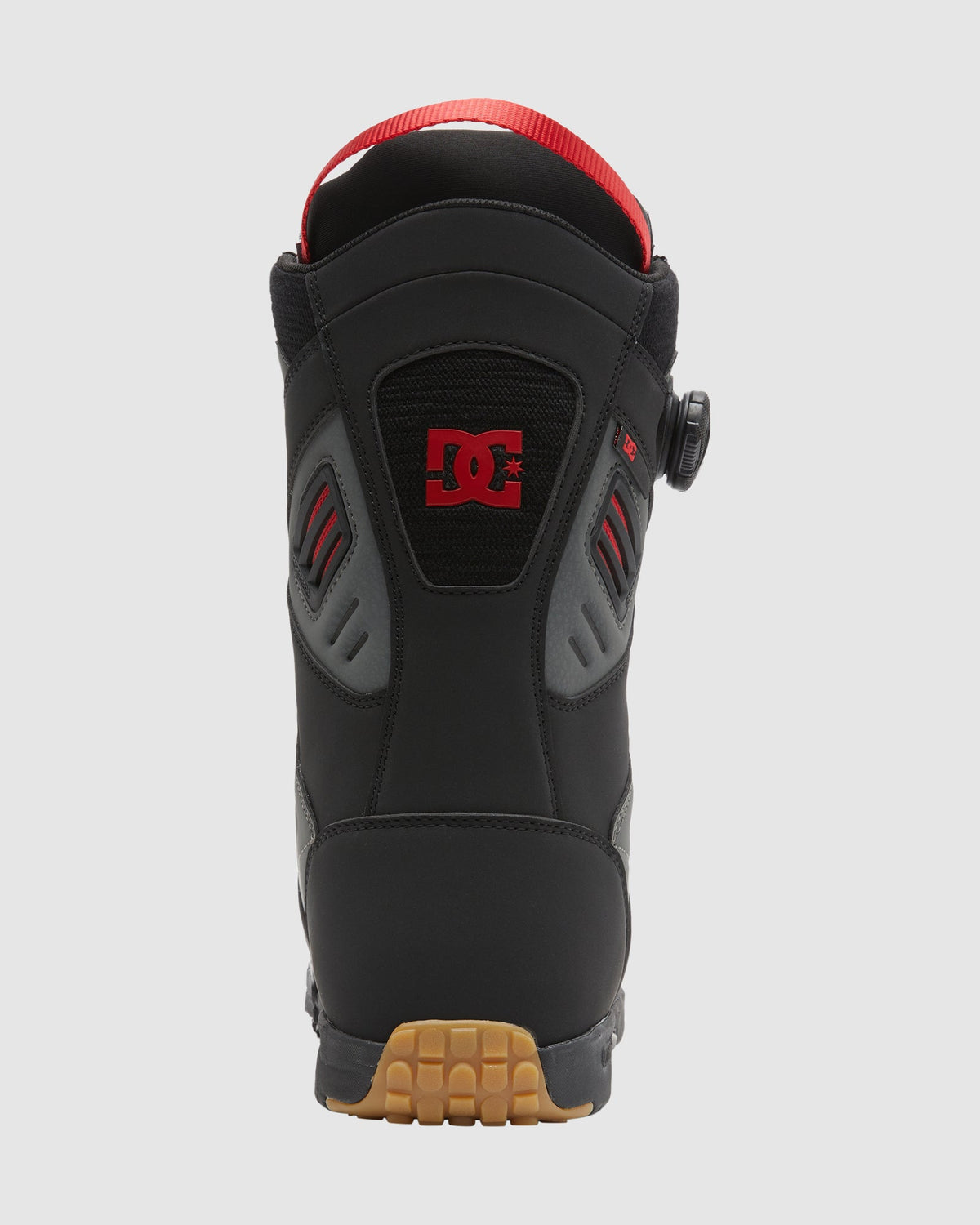 Mens Judge BOA Snowboard Boots Black / Grey / Red - Image 3
