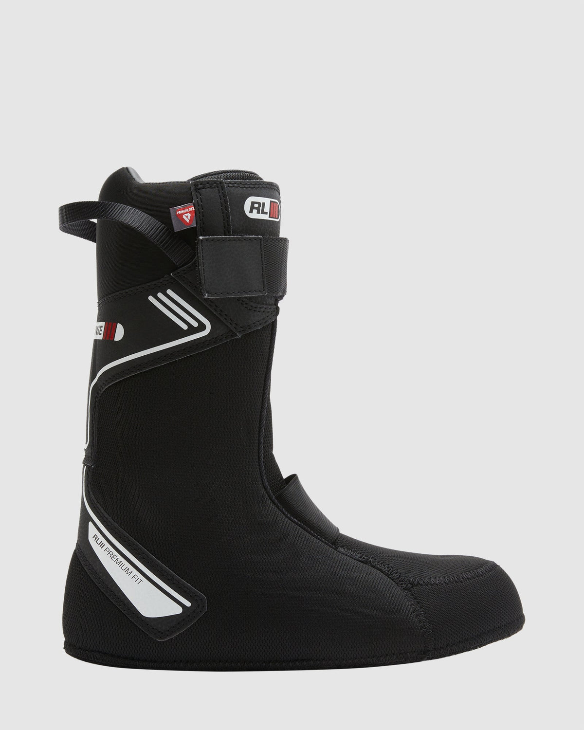 Mens Judge BOA Snowboard Boots Black / Grey / Red - Image 4