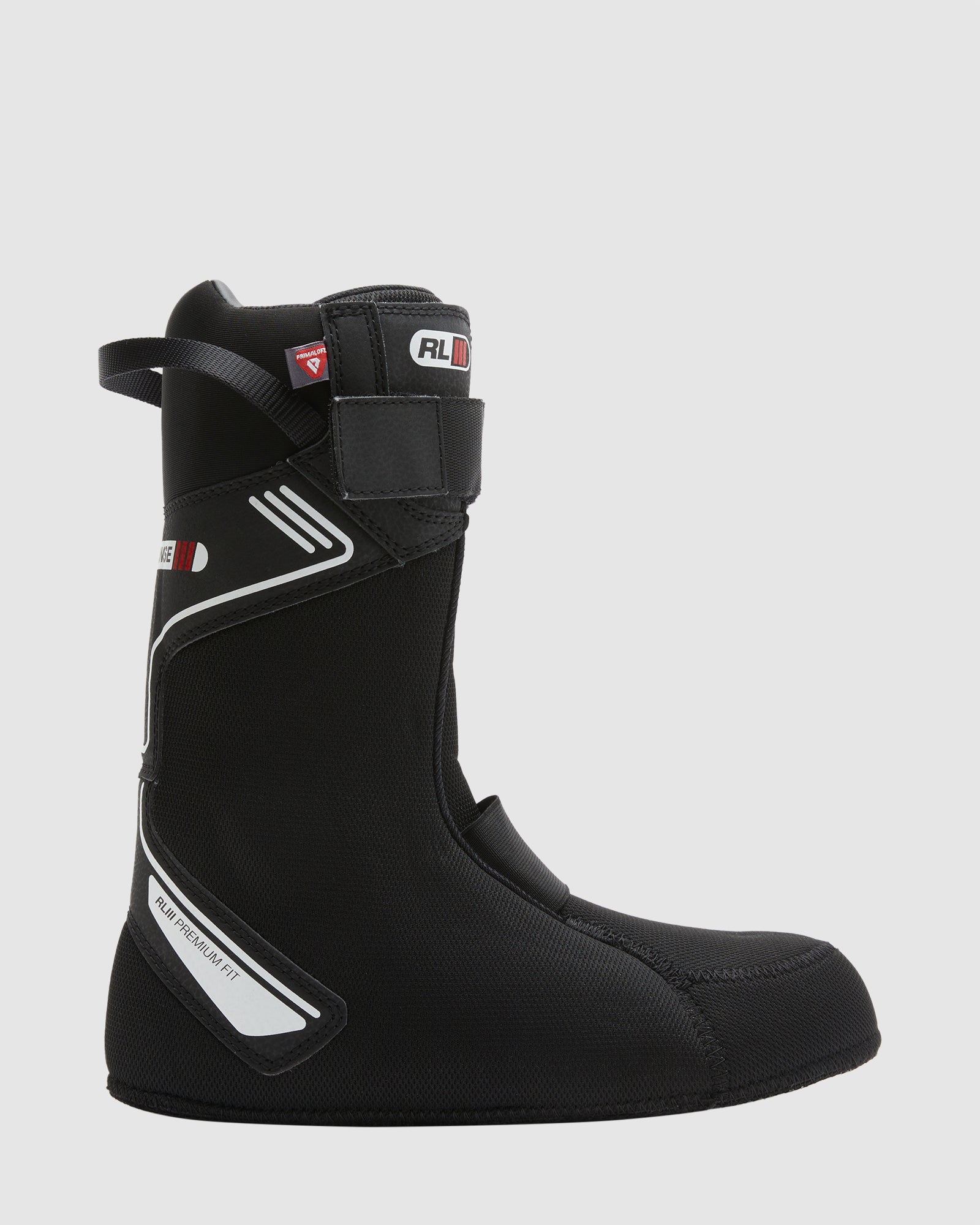 Mens Judge BOA Snowboard Boots Black / Grey / Red - Image 4