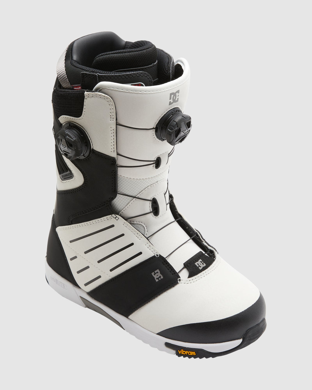 Mens Judge BOA Snowboard Boots White / Black / Citrus - Image 7