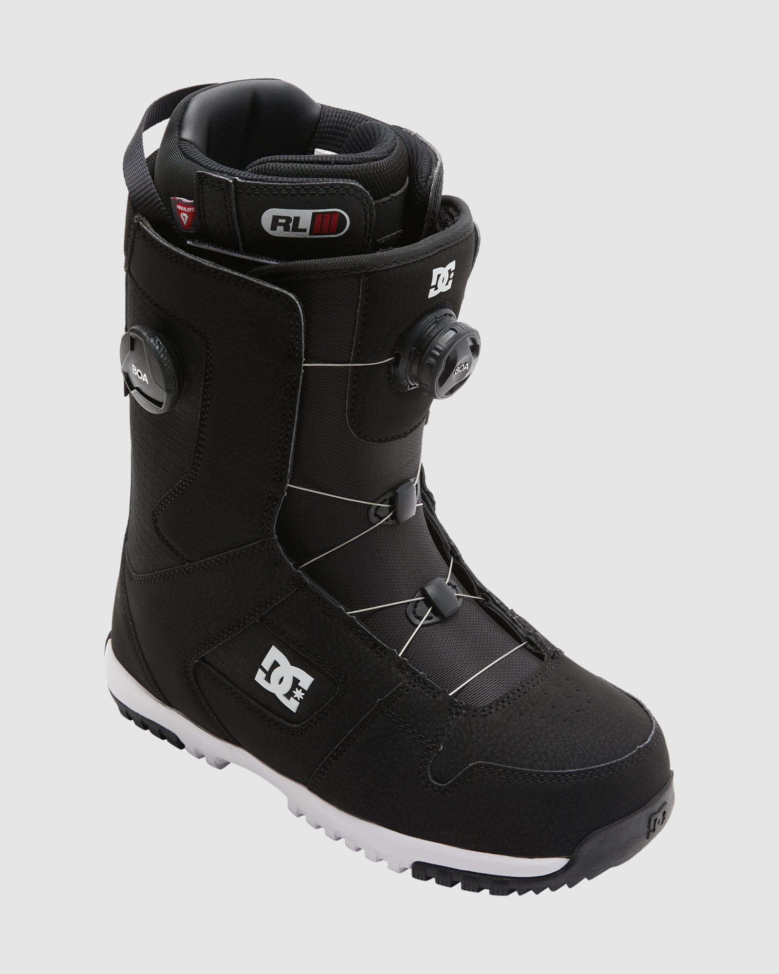 Mens Phase BOA Pro Snowboard Boots Black / White - Image 1