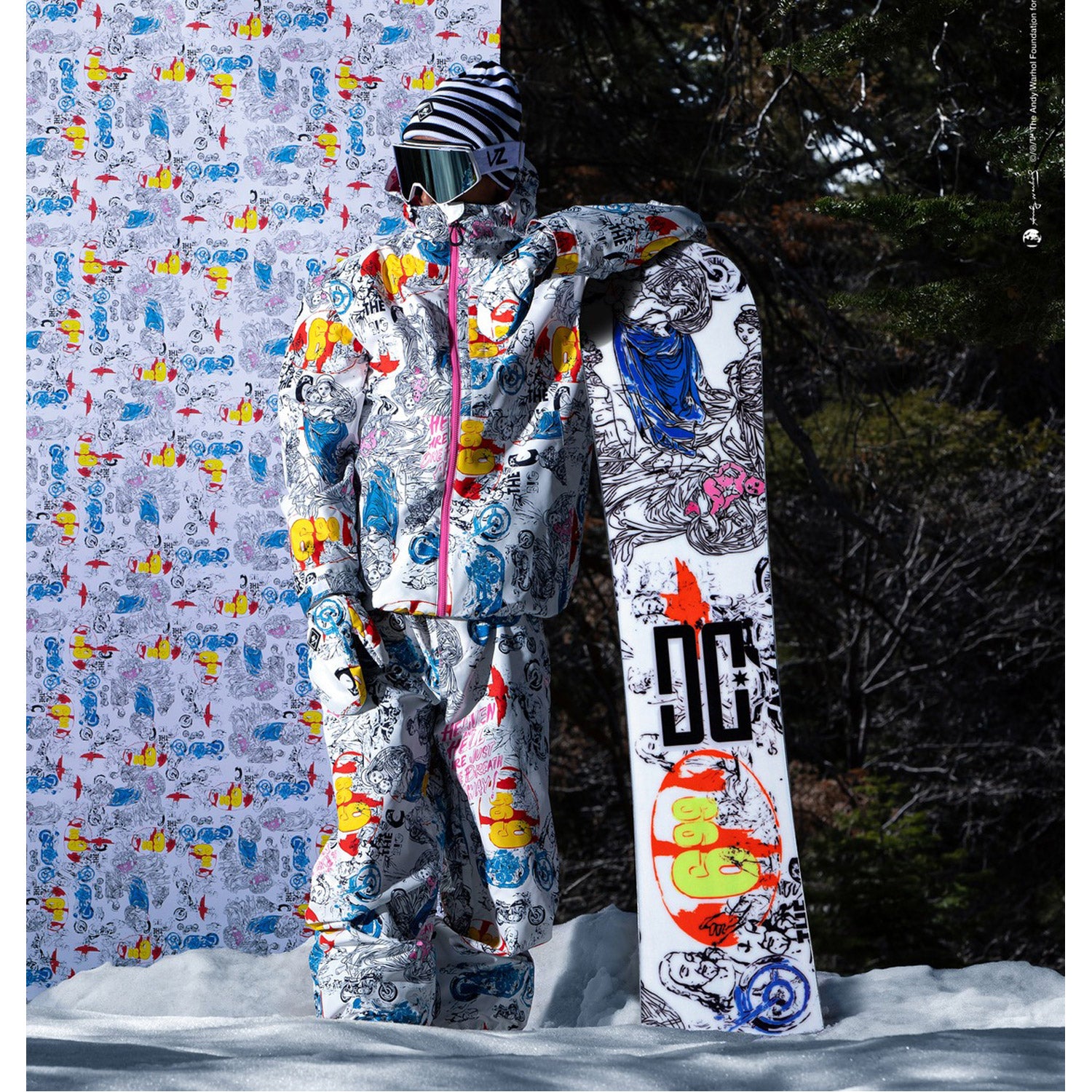 Andy Warhol PBJ Snowboard