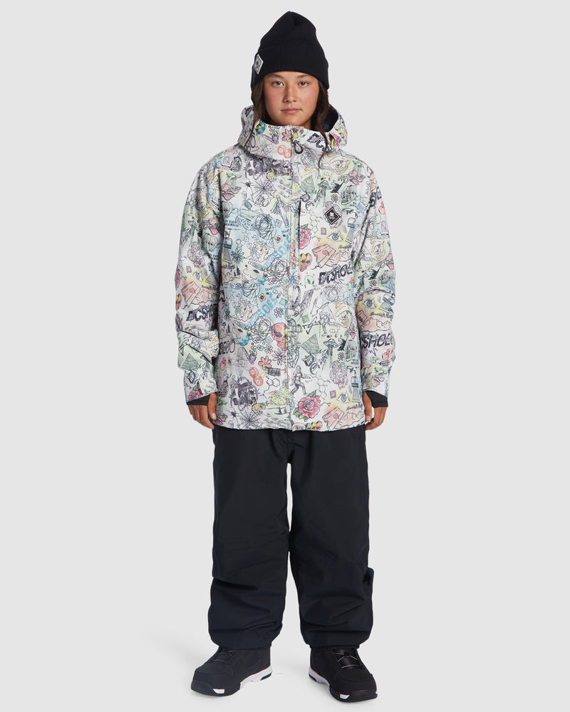 Men's Basis Print Snowboard Jacket