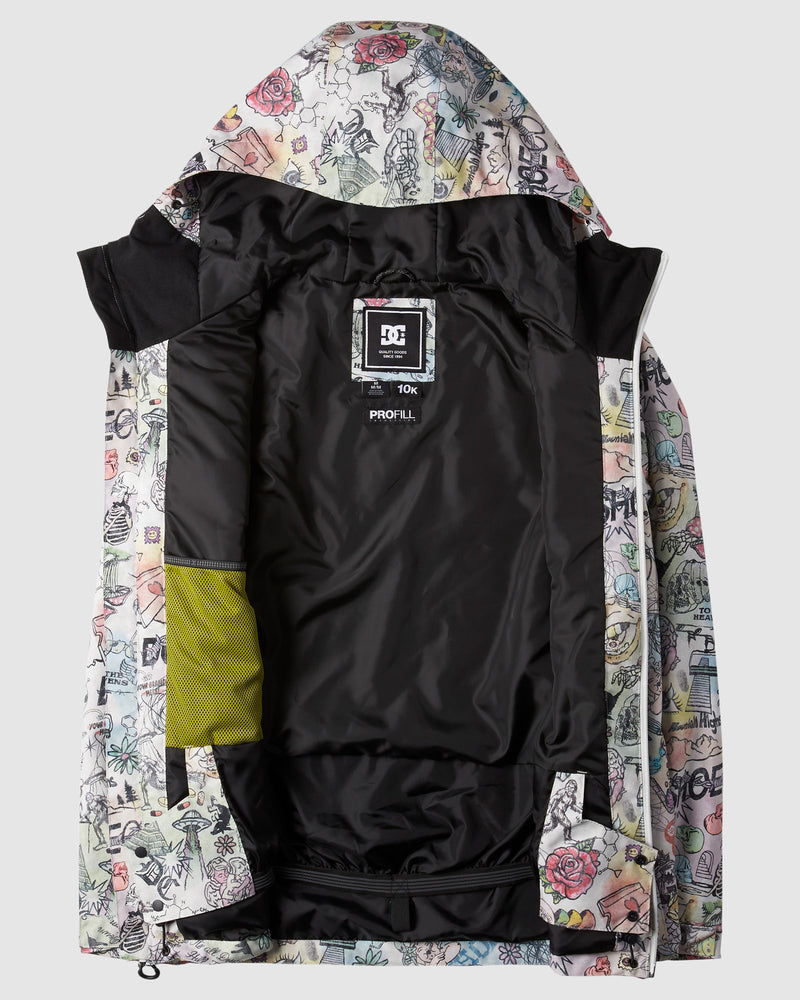 Men's Basis Print Snowboard Jacket