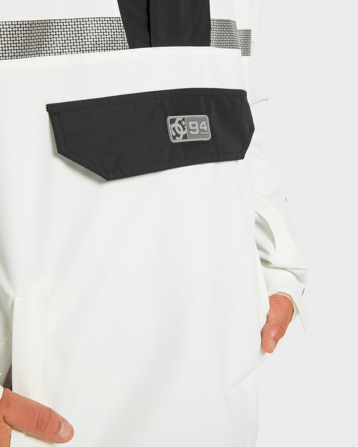 Mens -43 Snowboard Jacket White - Image 6
