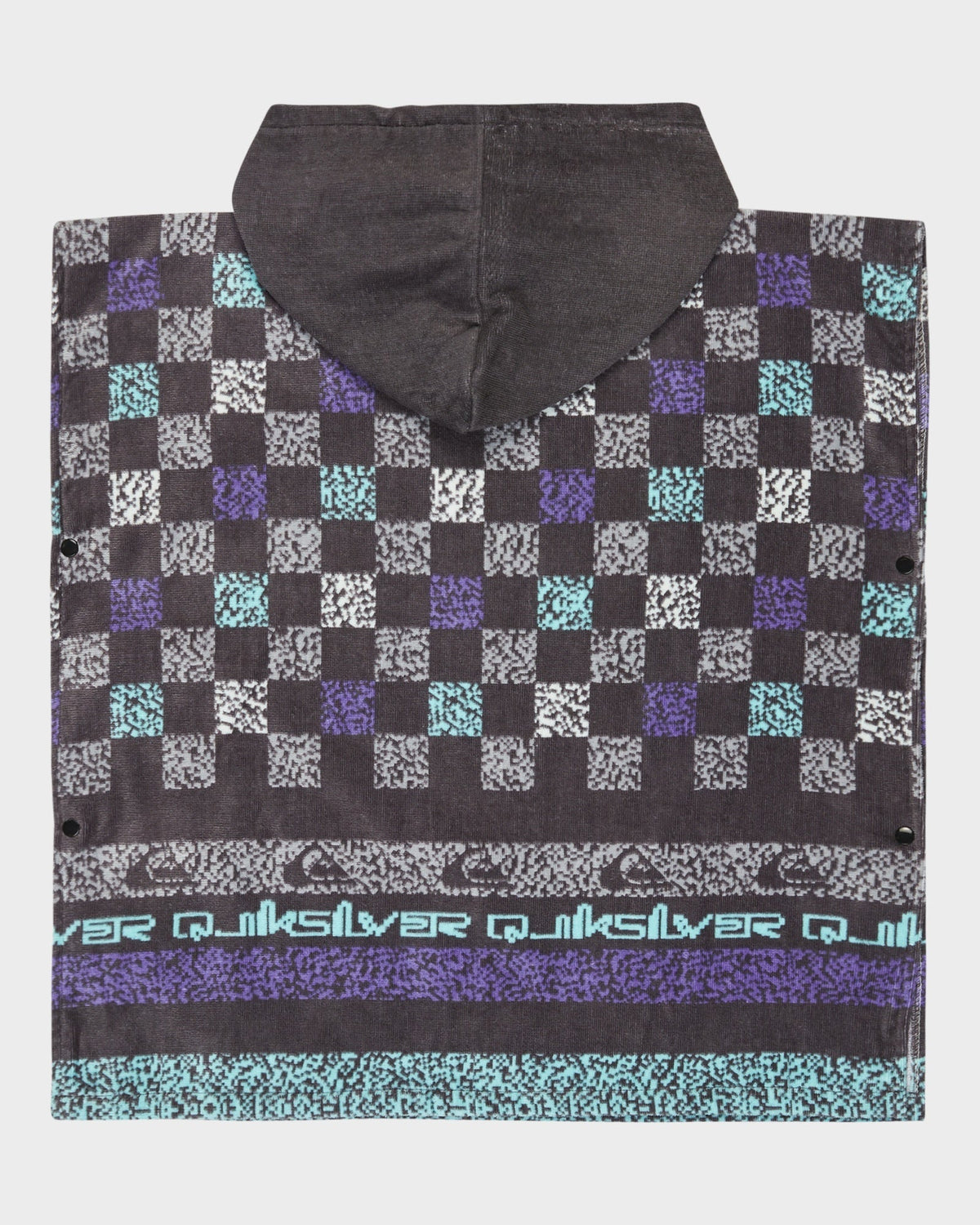 Mens 2-7 Hoody Towel Aqua Sky - Image 2