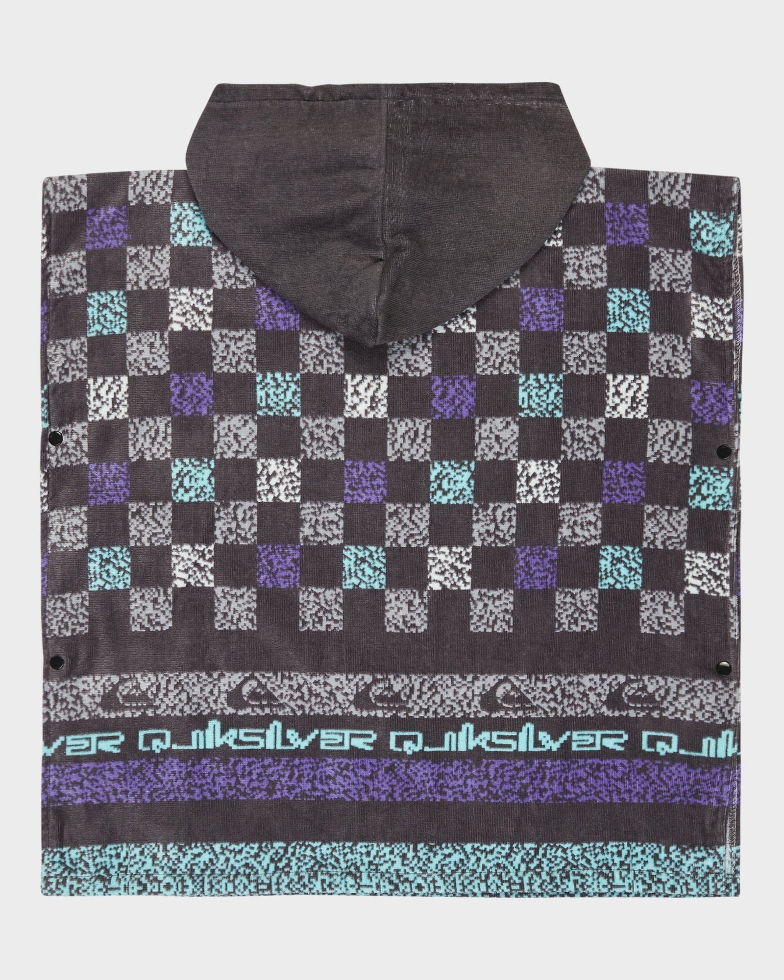 Mens 2-7 Hoody Towel Aqua Sky - Image 2