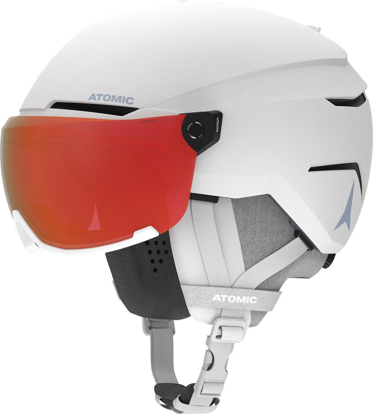 Atomic Savor Visor Photo White Heather