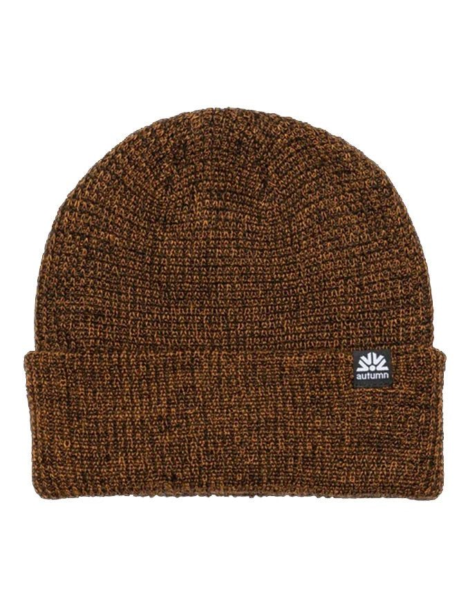 Autumn Simple Beanie Brown Marl