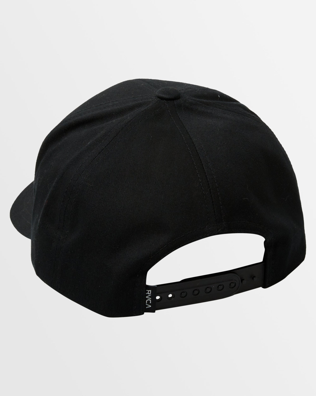 Mens Platform Snapback Cap Black - Image 4