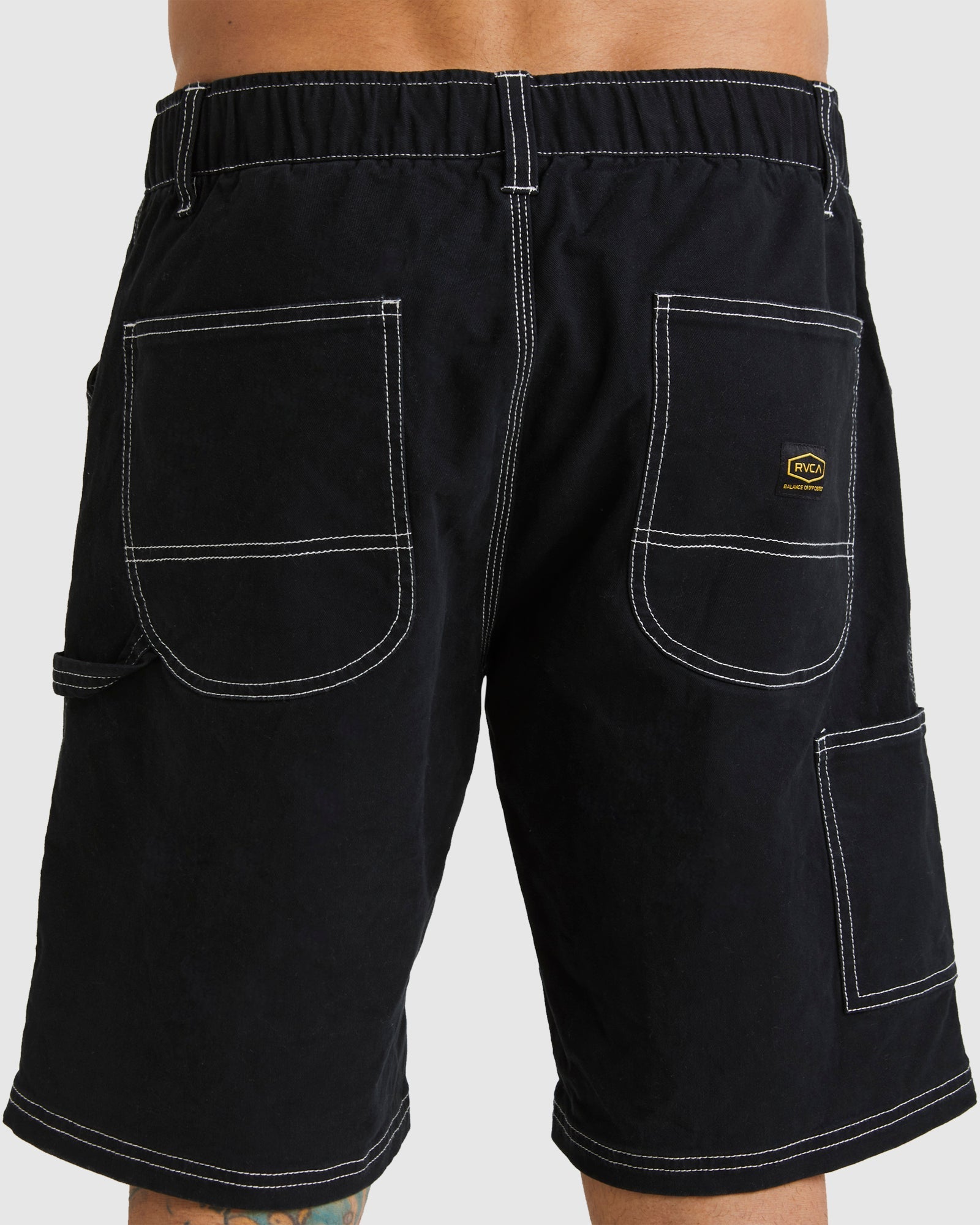 Mens Americana Carpenter Walk Short Black - Image 4