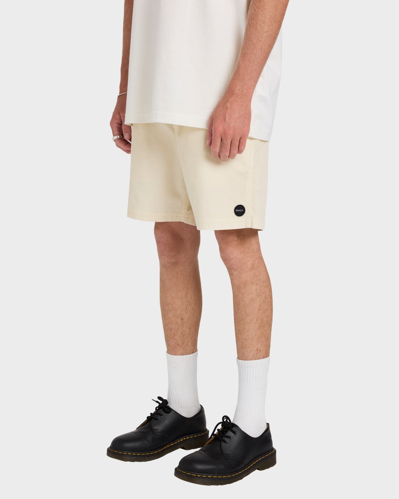 Mens Escape Elastic Cord II Walk Shorts Latte - Image 2