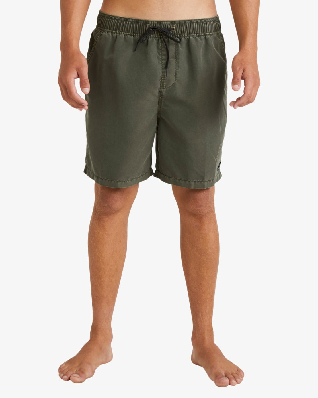 Billabong All Day Overdye Layback Boardshorts Military Green