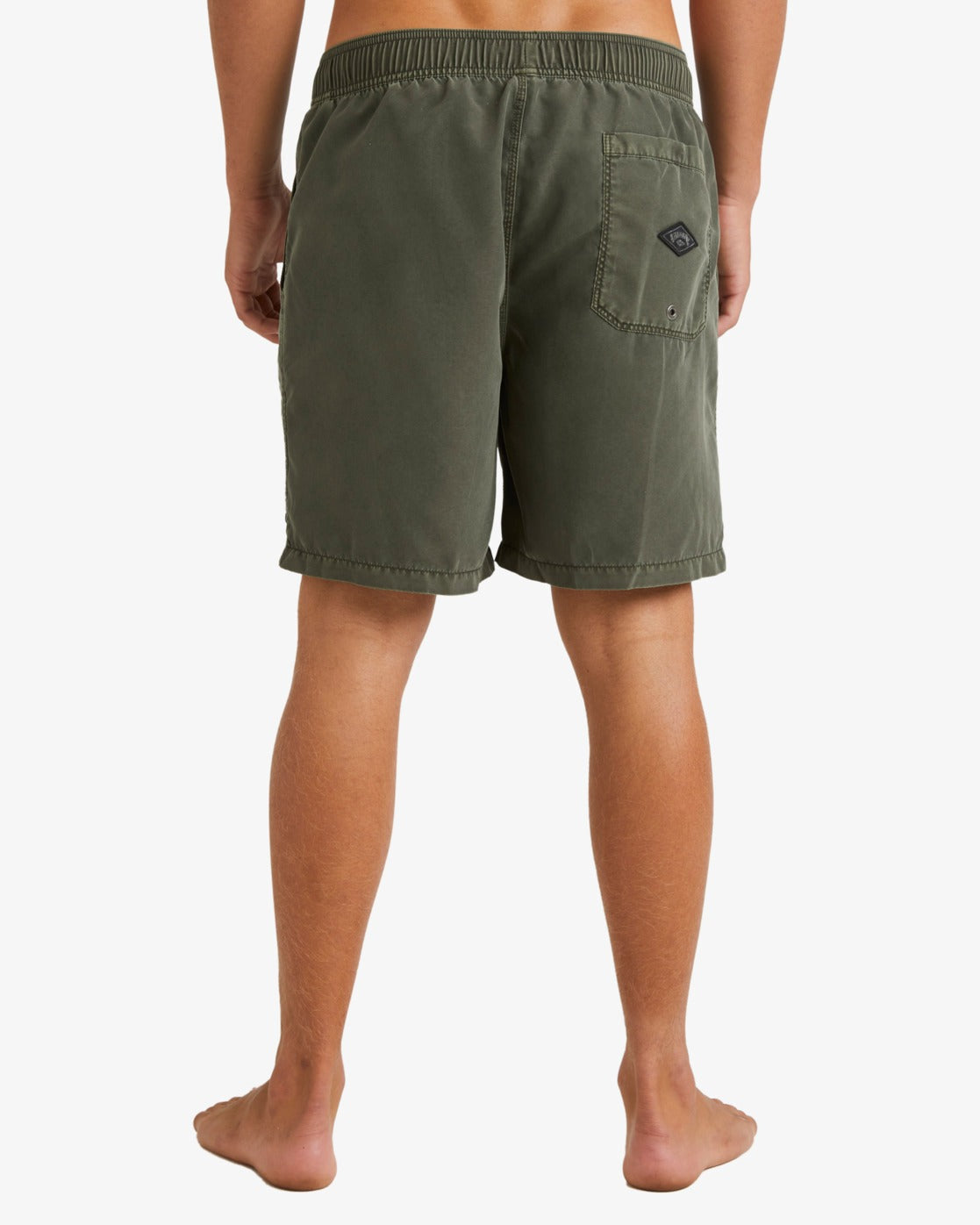 Billabong All Day Overdye Layback Boardshorts Military Green