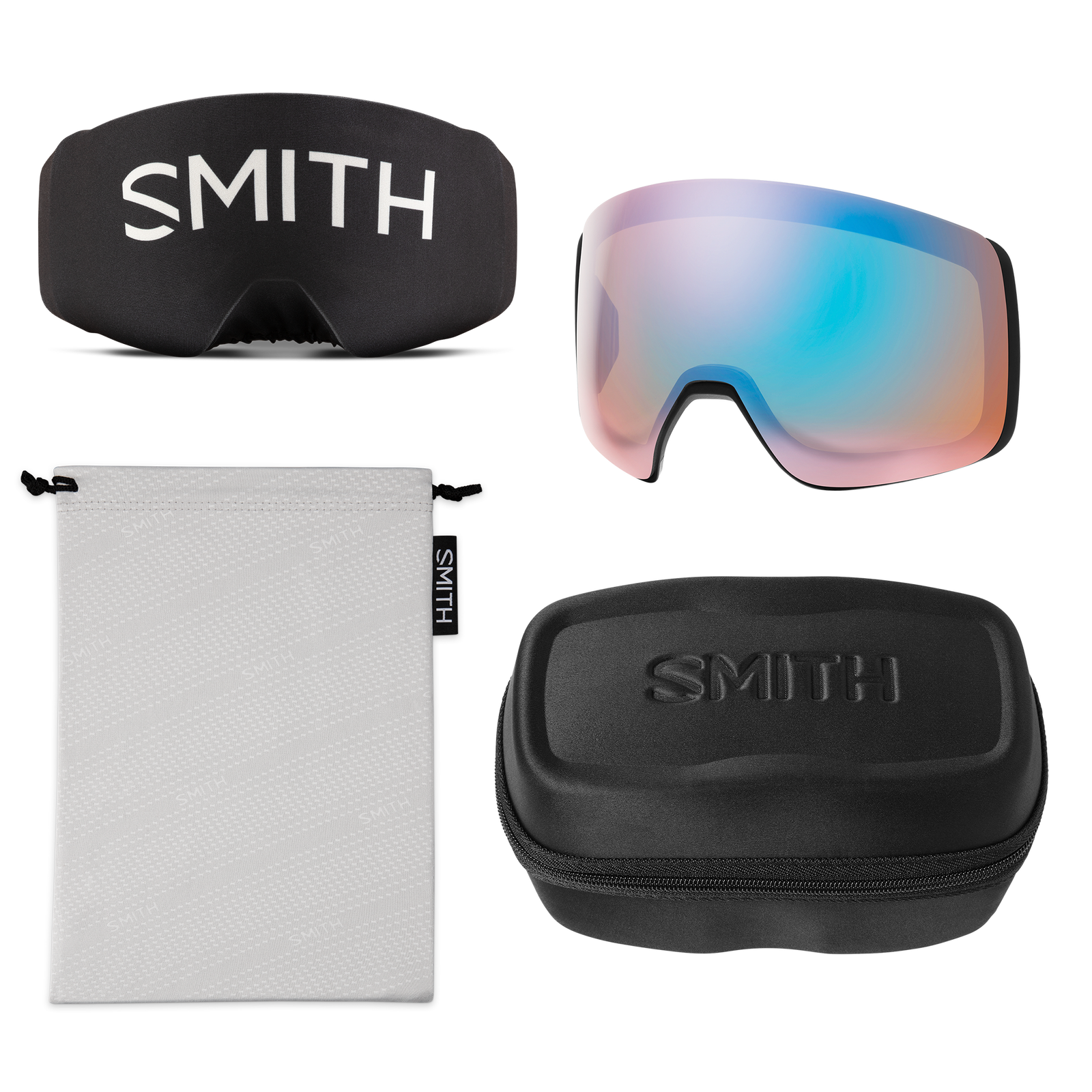 4D MAG XL Low Bridge Fit Snow Goggle