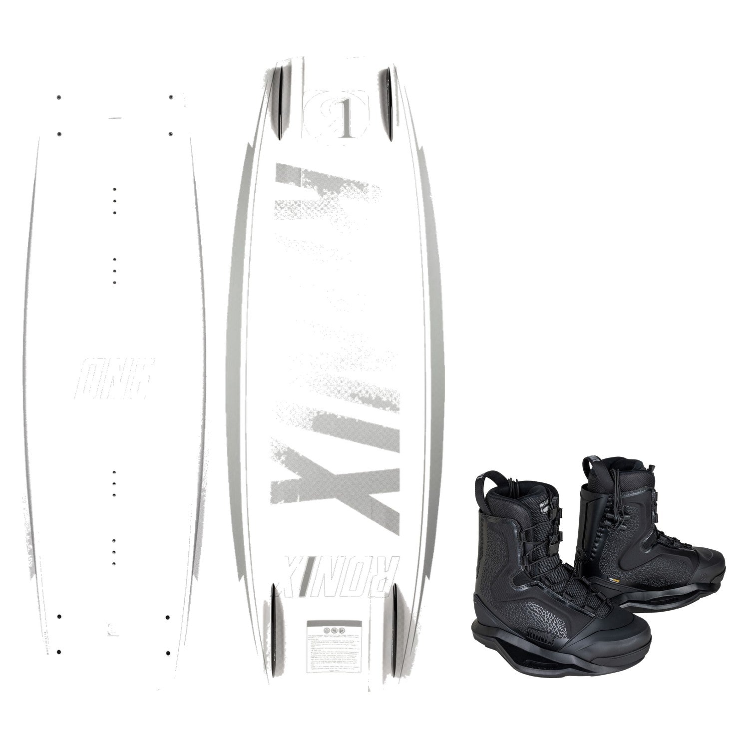 One Blackout Technology Wakeboard w/ One Boot Package - Image 1