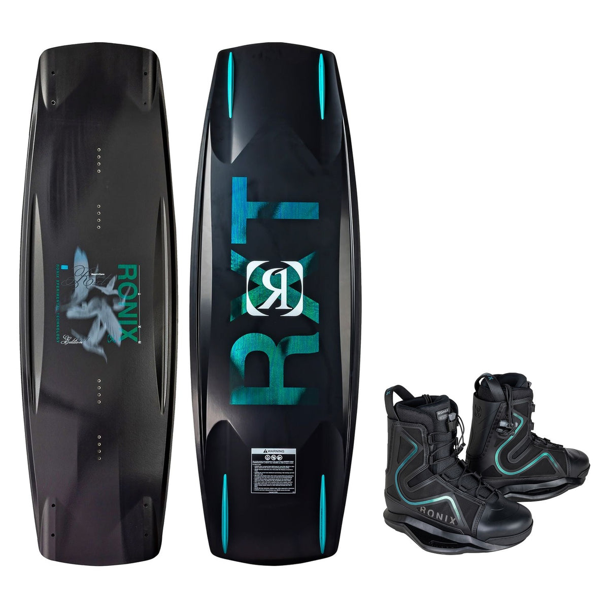 Rxt Blackout Technology Wakeboard w/ Rxt Boot Package - Image 1