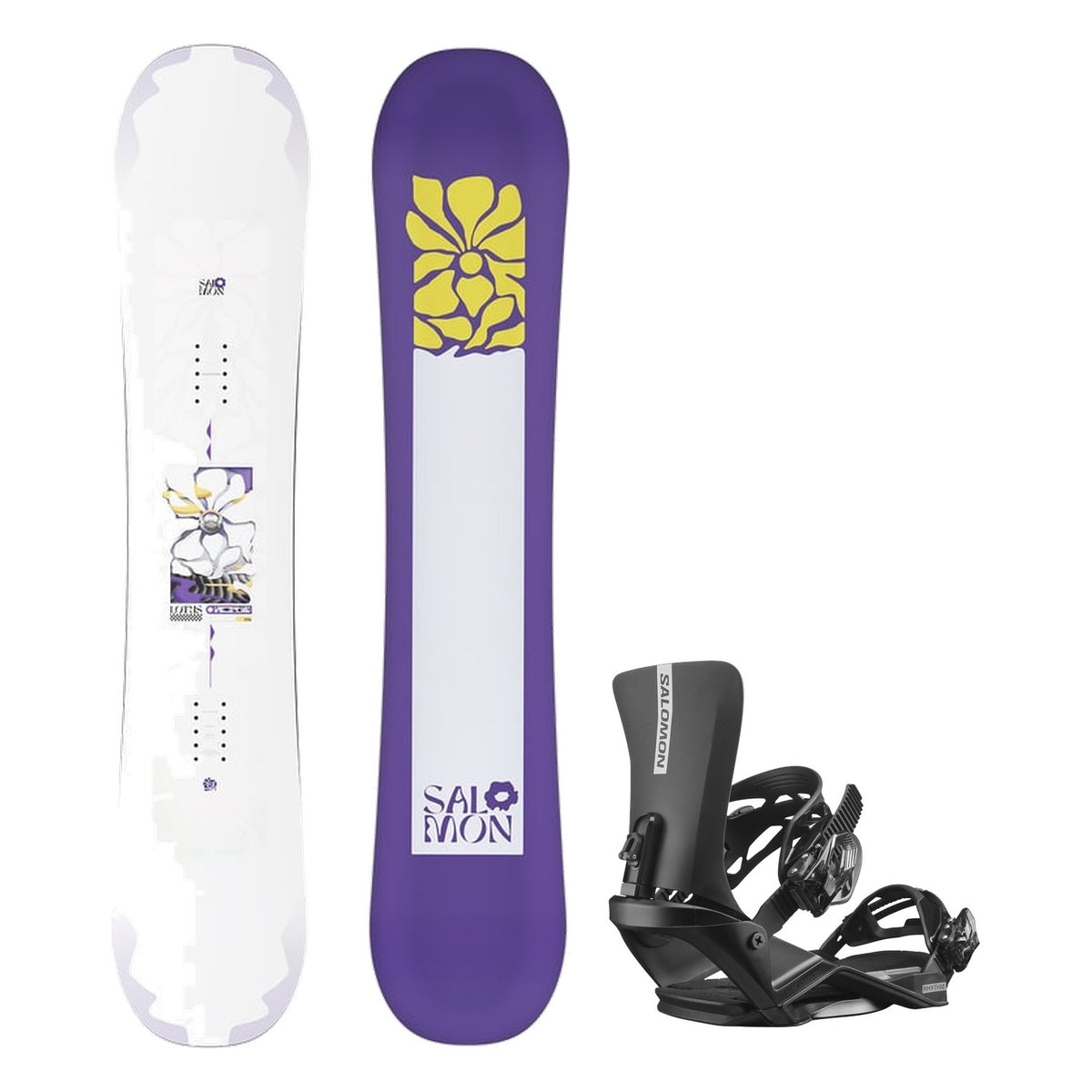 Lotus Snowboard w/ Rhythm Bindings Package - Image 5