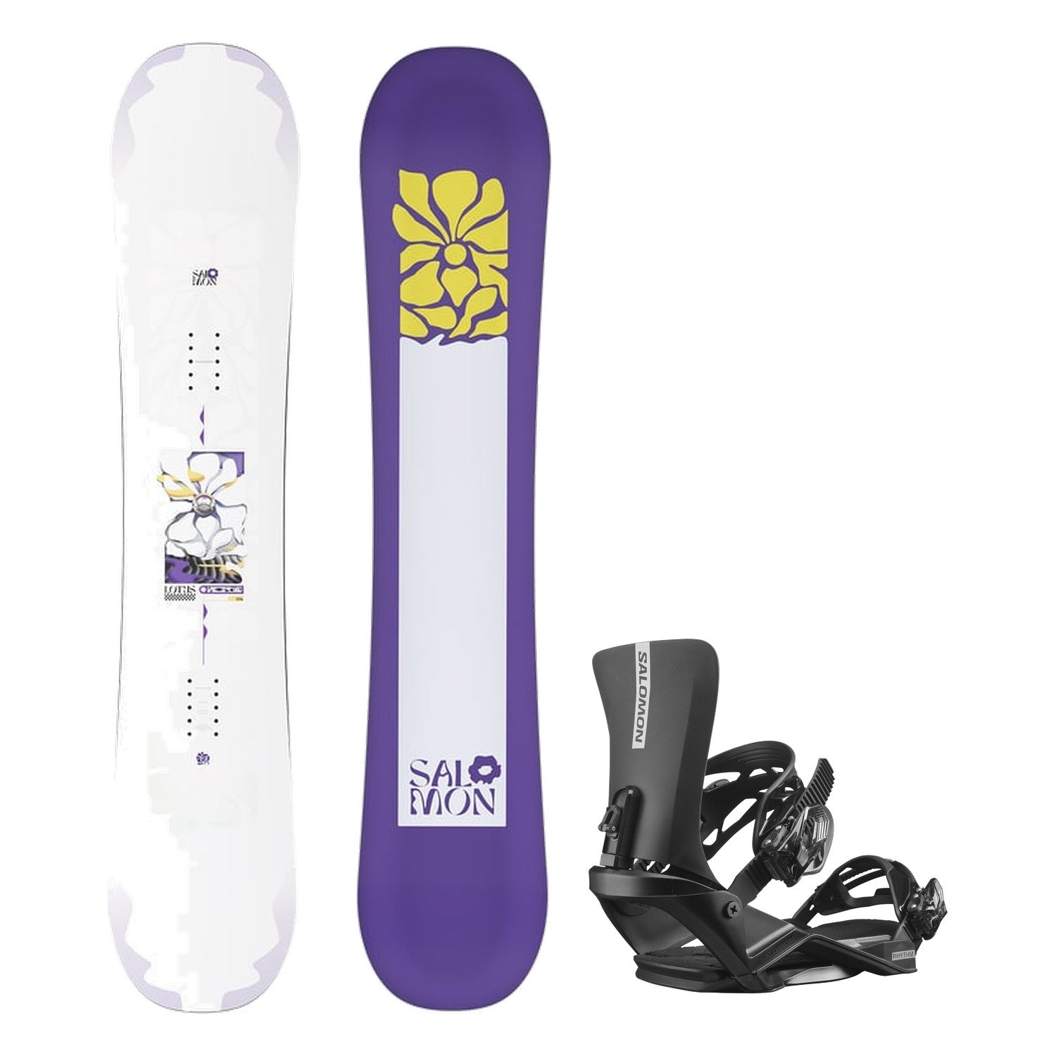 Lotus Snowboard w/ Rhythm Bindings Package - Image 5