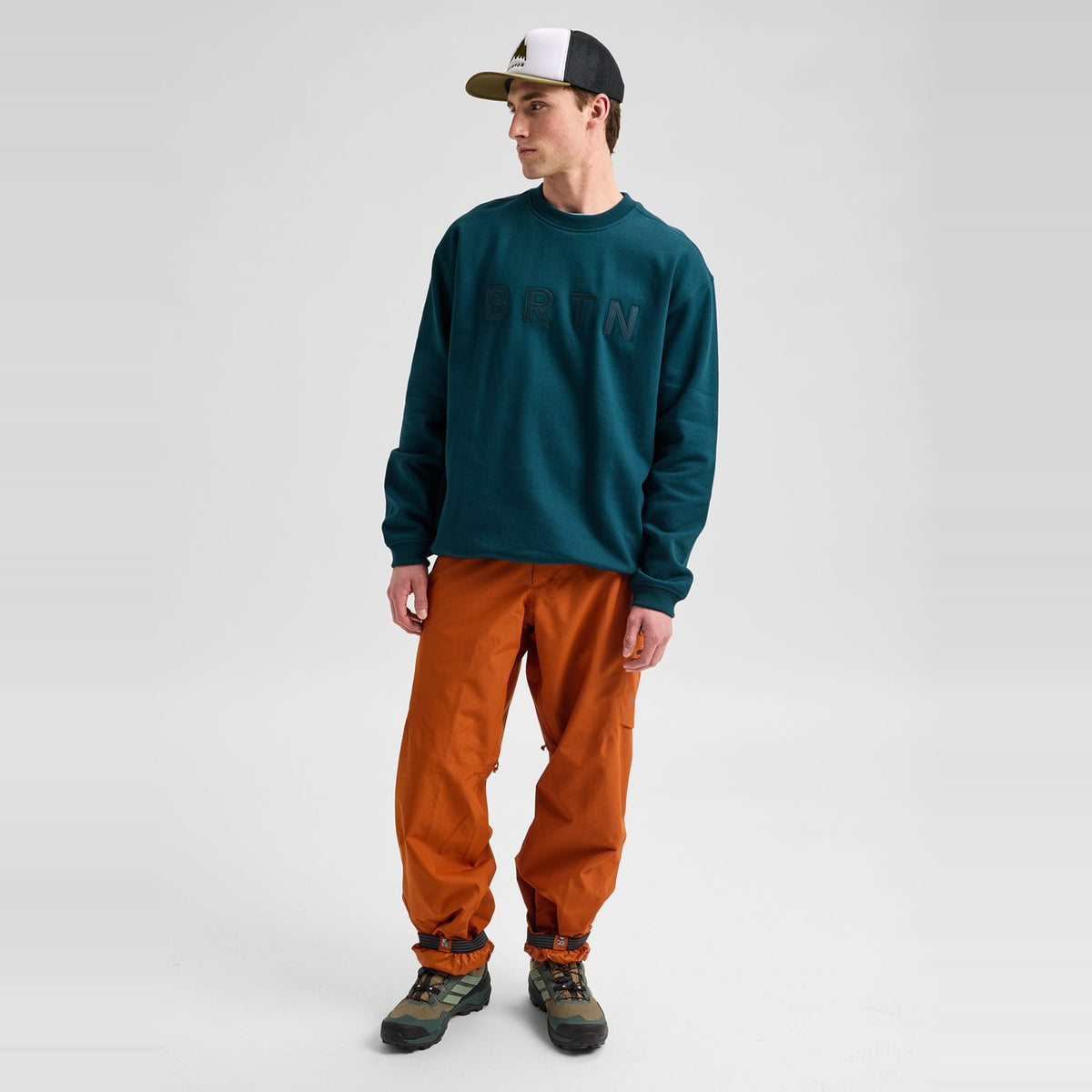 Brtn Crew Sweatshirt Atlantic Teal - Image 21