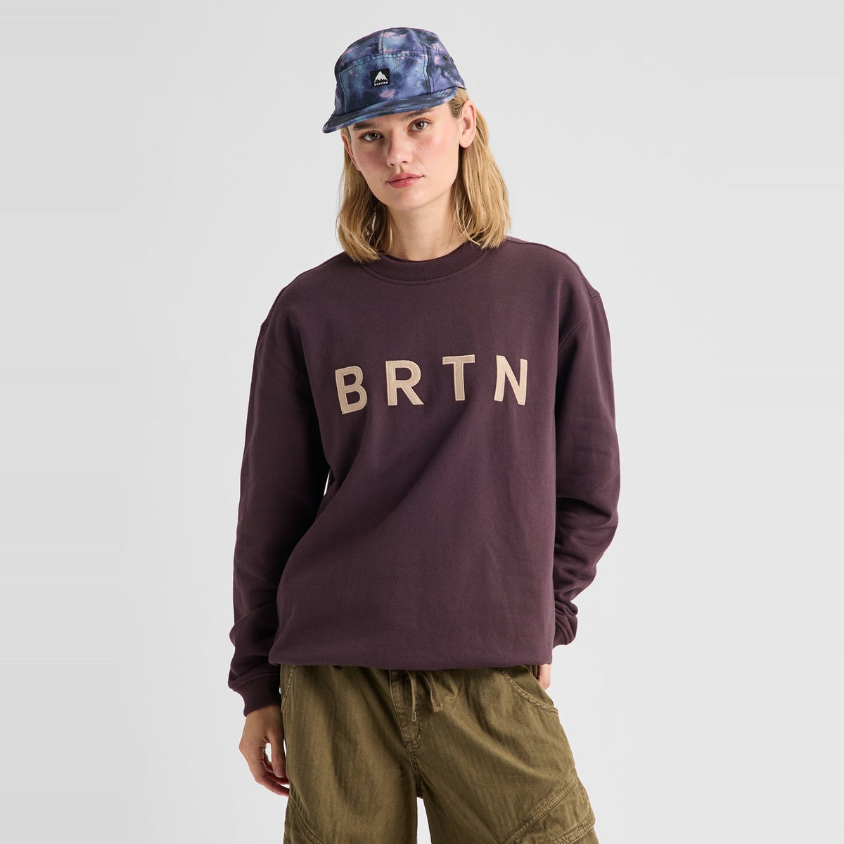 Brtn Crew Sweatshirt Bear Hug Brown - Image 9