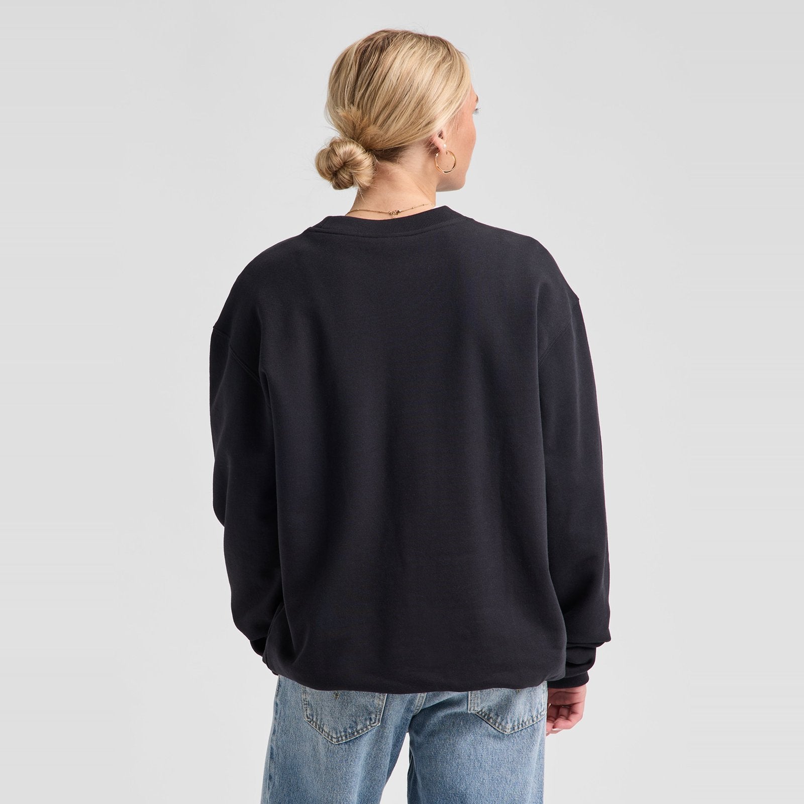 Brtn Crew Sweatshirt True Black - Image 4