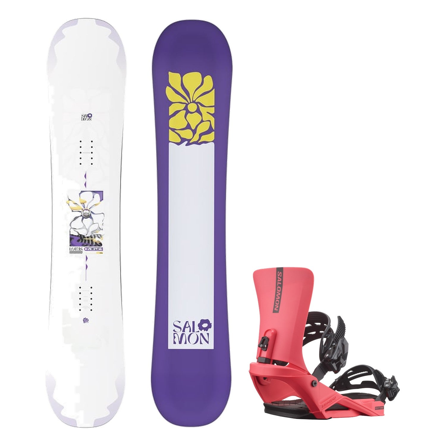 Lotus Snowboard w/ Rhythm Bindings Package - Image 6
