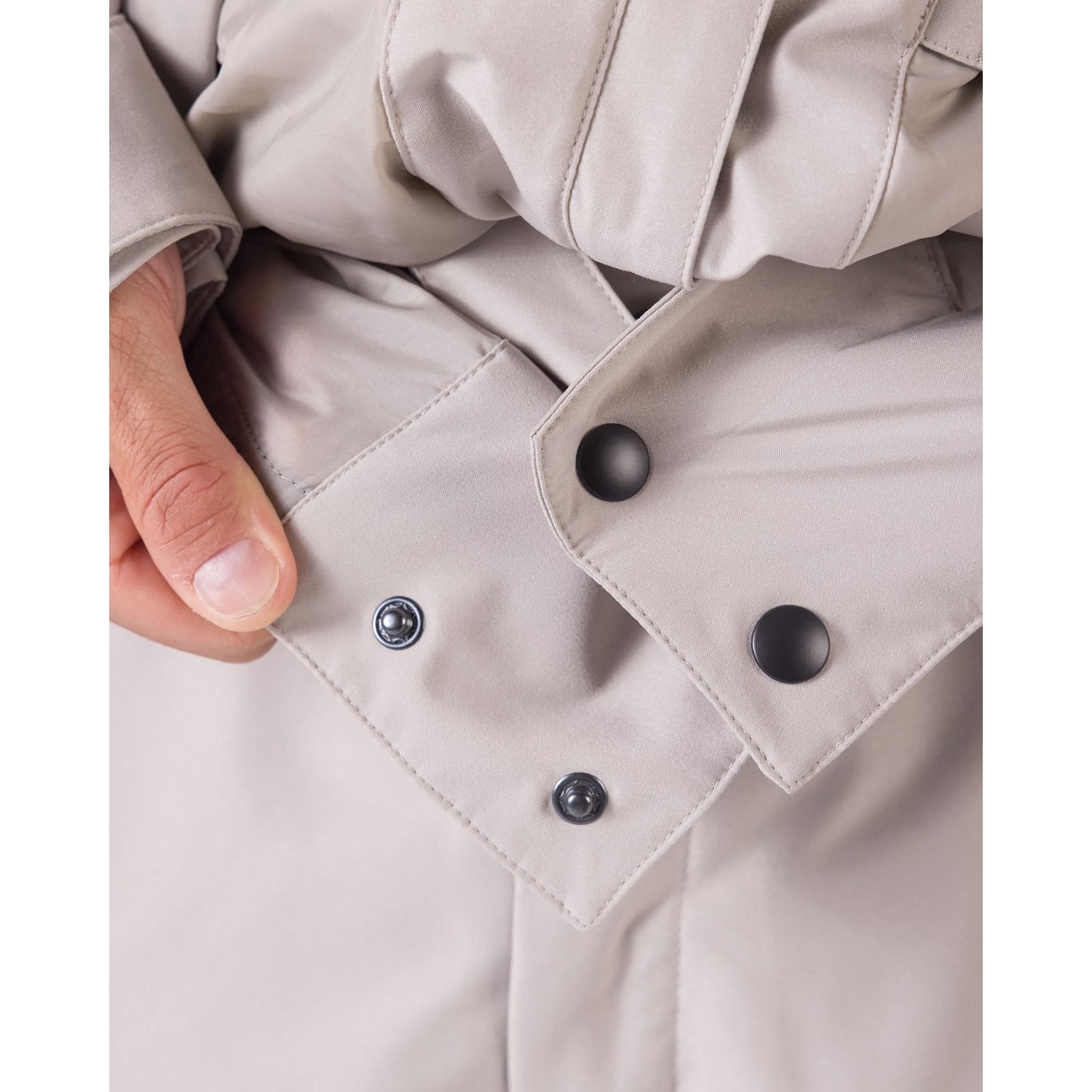 Chroma Jacket Pale Grey - Image 6