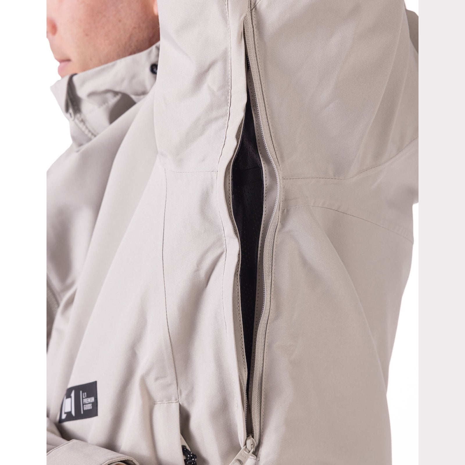 Chroma Jacket Pale Grey - Image 7