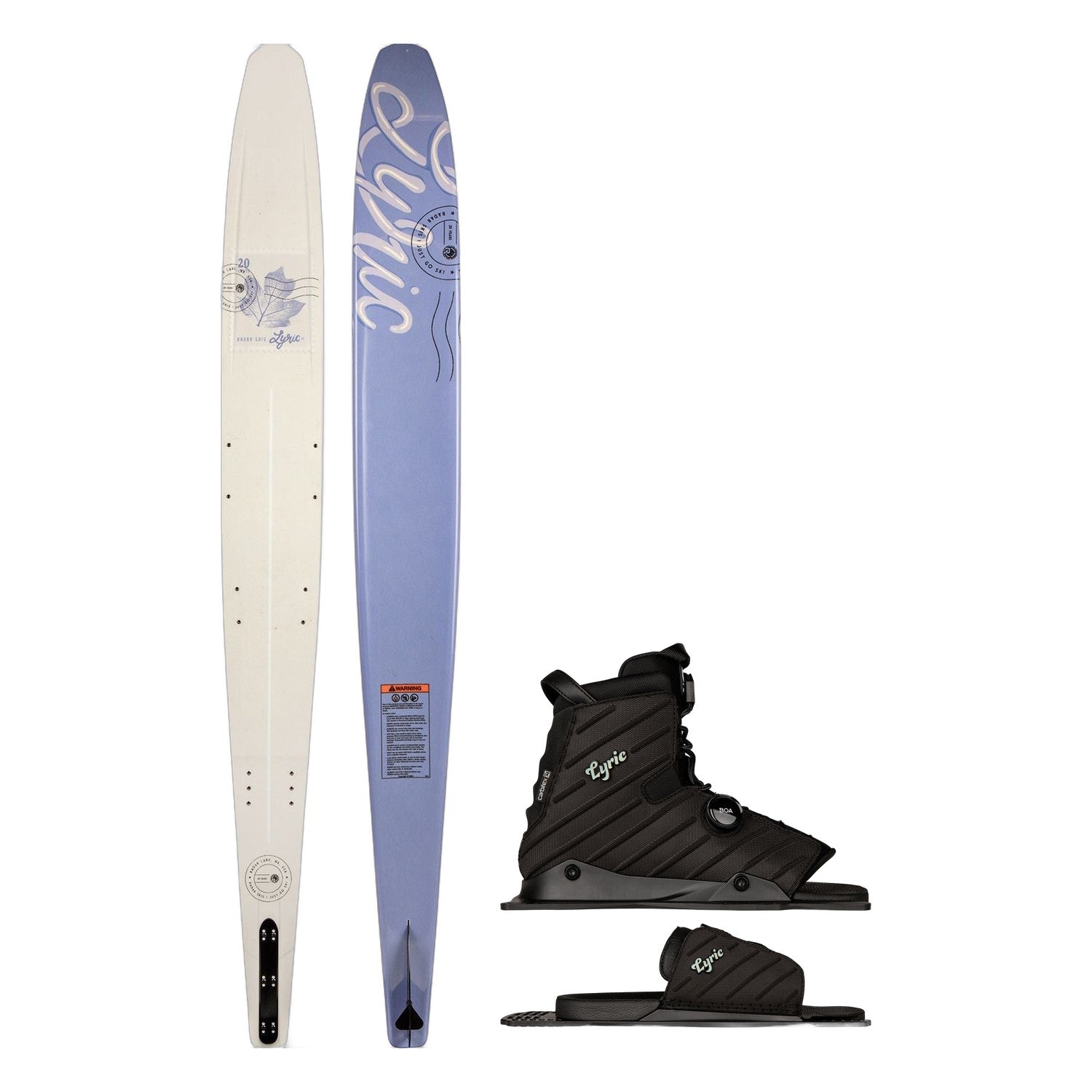 Lyric Alloy Slalom Ski w/ Lyric BOA Boot Package - Image 1