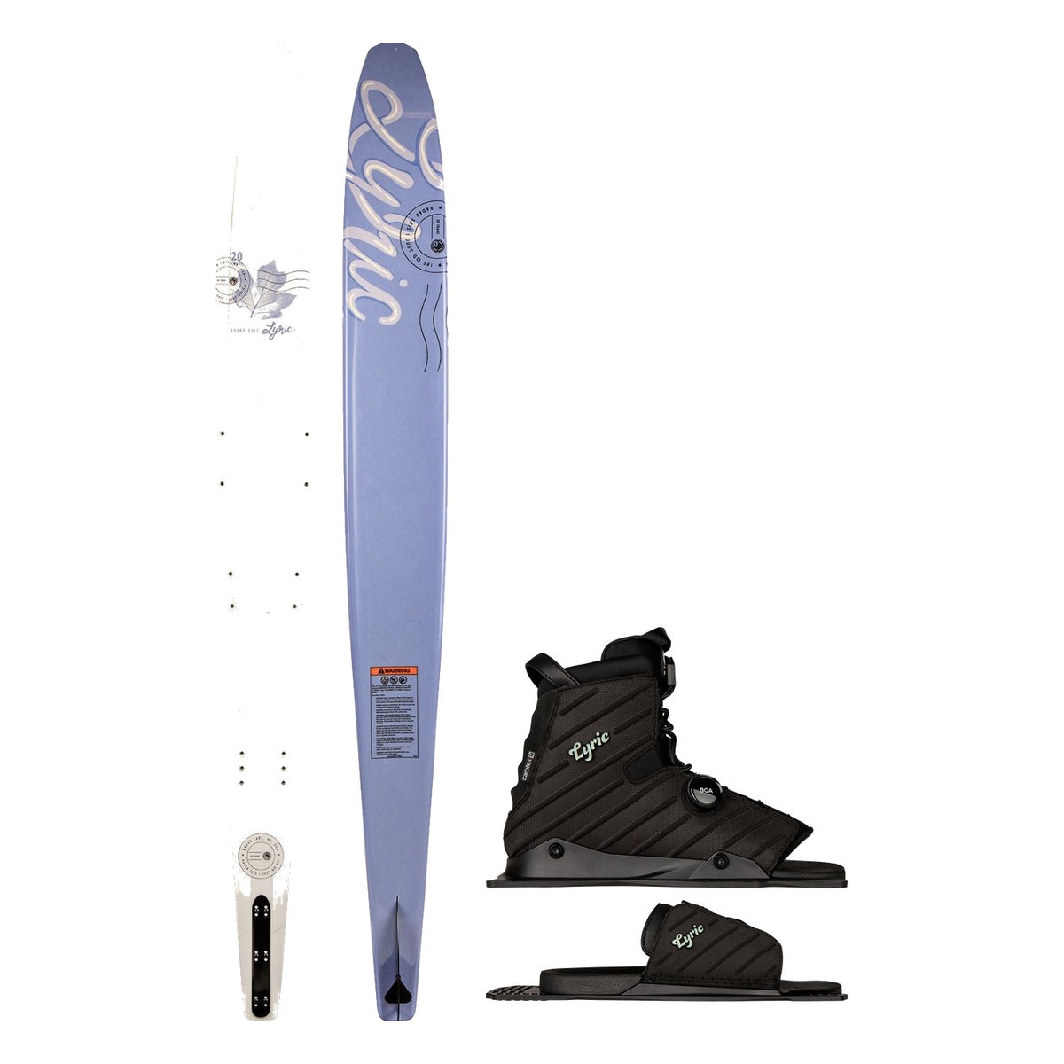 Lyric Alloy Slalom Ski w/ Lyric BOA Boot Package - Image 1