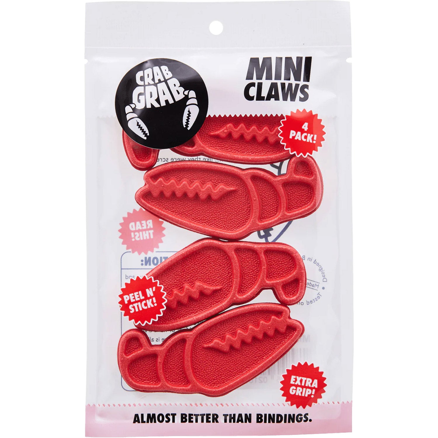 Crab Grab Mini Claws 4pk Stomp Pad
