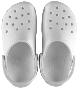 Kids' Classic Clog - White