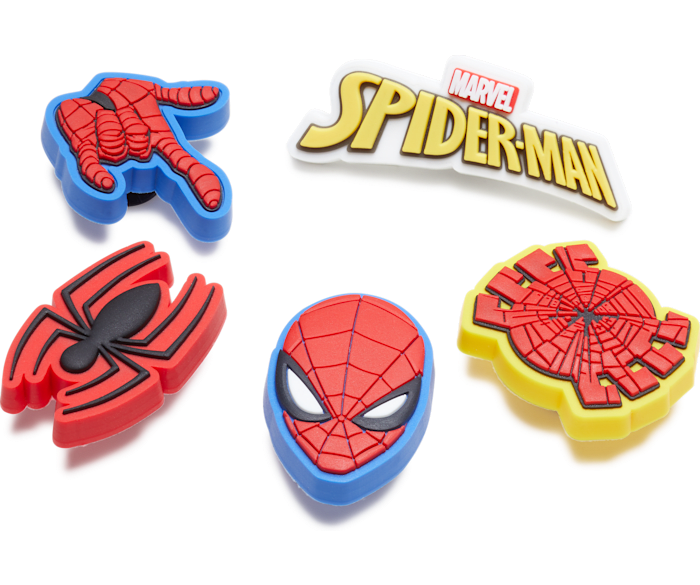 Spider Man 5 Pack Shoe Charms 