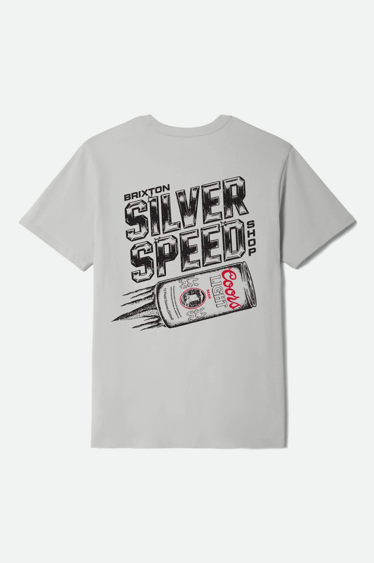 Coors Light Silver Speed S/S Standard T-Shirt Silver - Image 3
