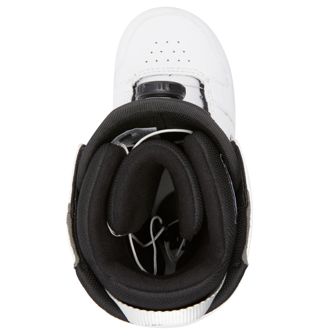 DC Womens Phase BOA Snowboard Boots White Black Print