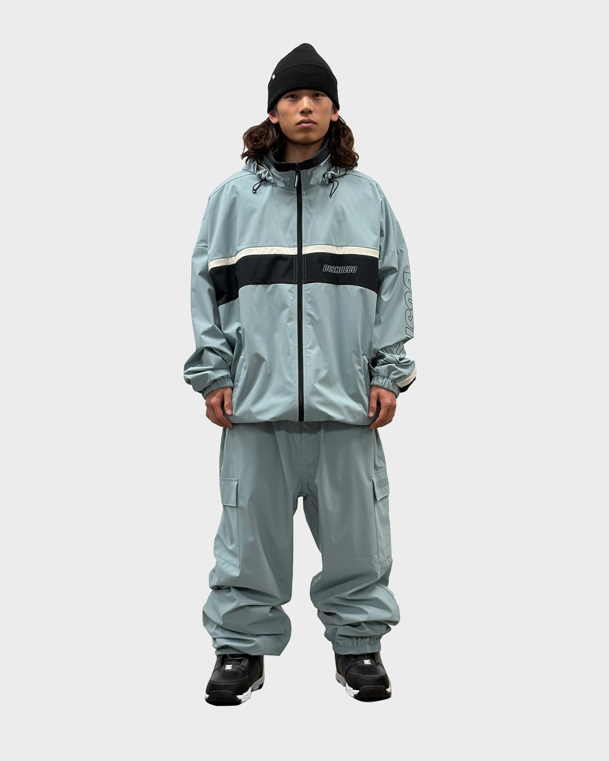 Mens Snow Insulated Jacket Snowboard Jacket Mint - Image 3