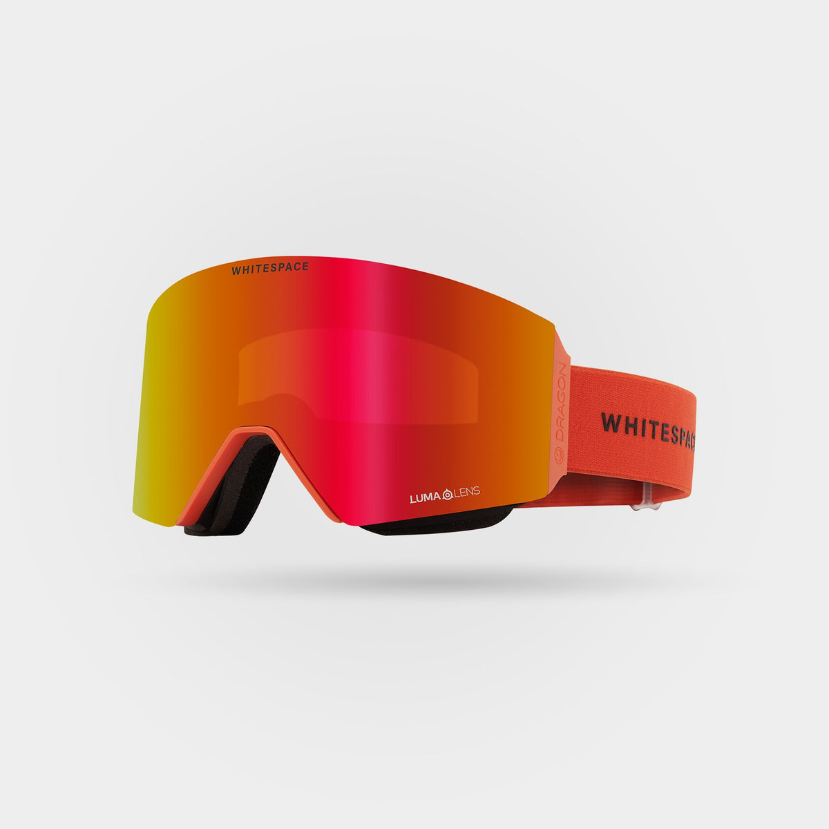 Dragon RVX MAG OTG WHITESPACE Snow Goggle Orange Passion w/ Lumalens Red Ion & Lumalens Light Rose 