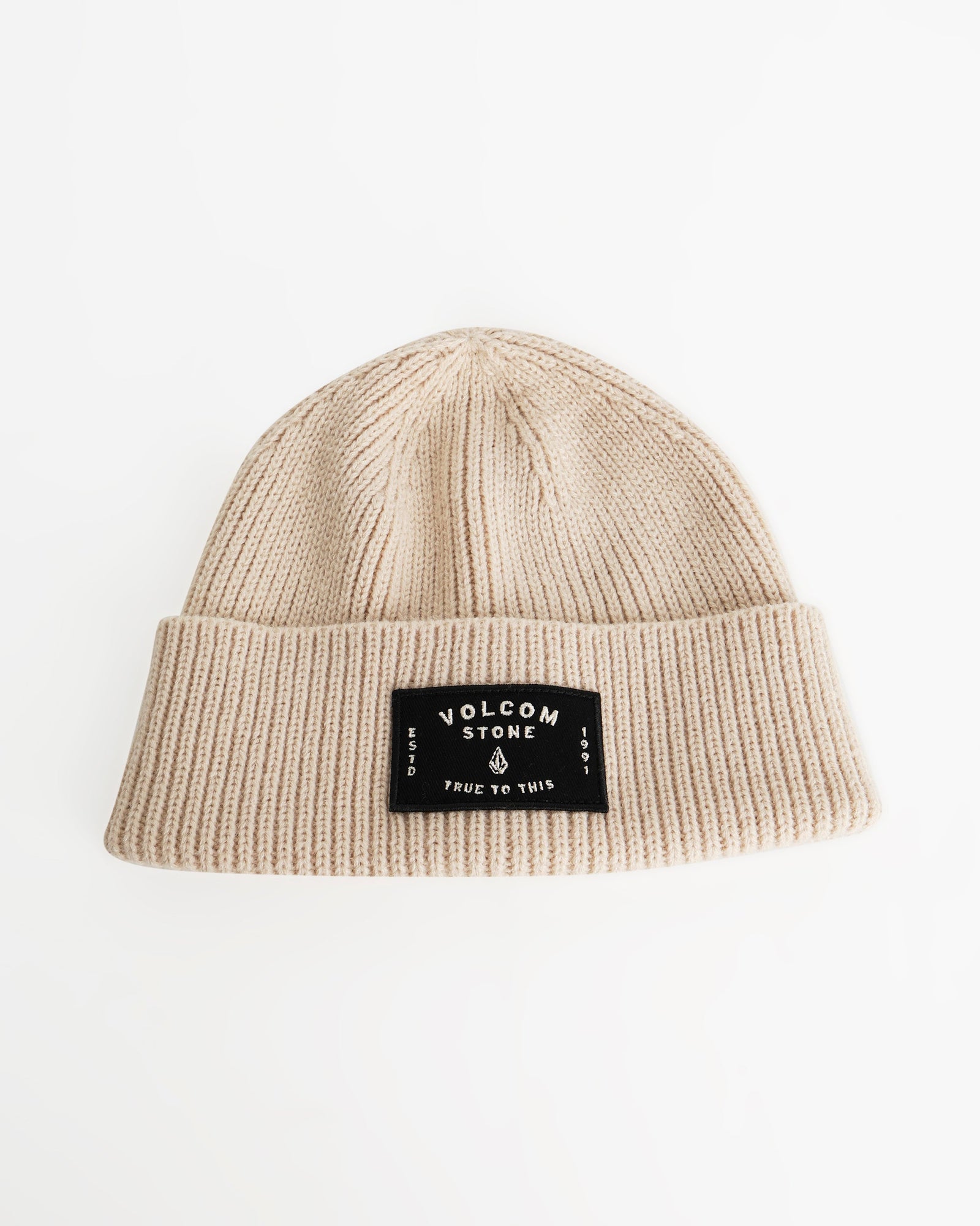 Mens Cult Core Beanie Vintage White - Image 1