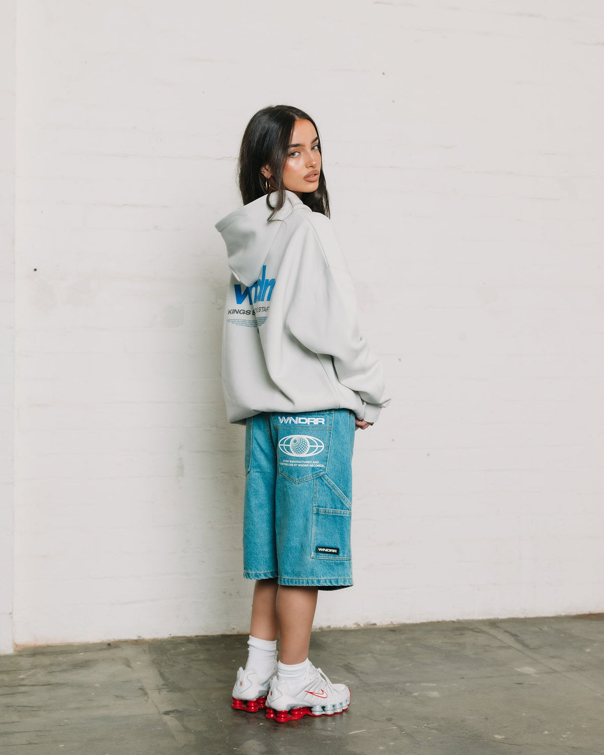Booster Denim Short Washed Blue - Image 5