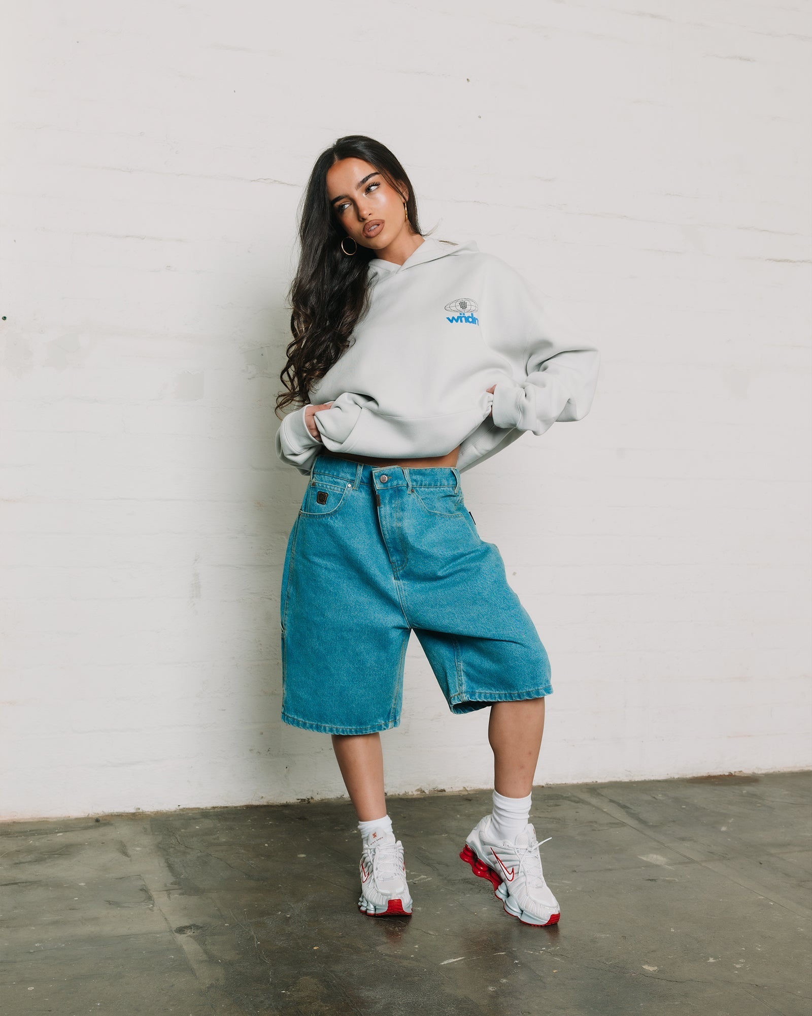 Booster Denim Short Washed Blue - Image 3