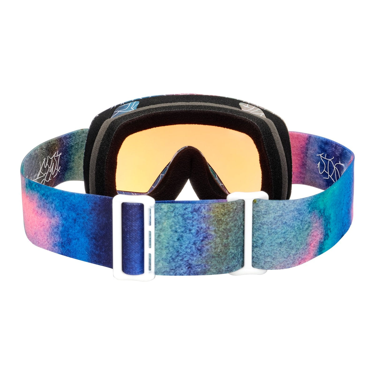 Encounters With Lucas Beaufort M6S Low Bridge Fit Goggles + Bonus Lens + Mfi Face Mask LB Watercolor - Perceive Variable Blue Lens (21% / S2) w/ Perceive Cloudy Pink Lens (53% / S1) - Image 4